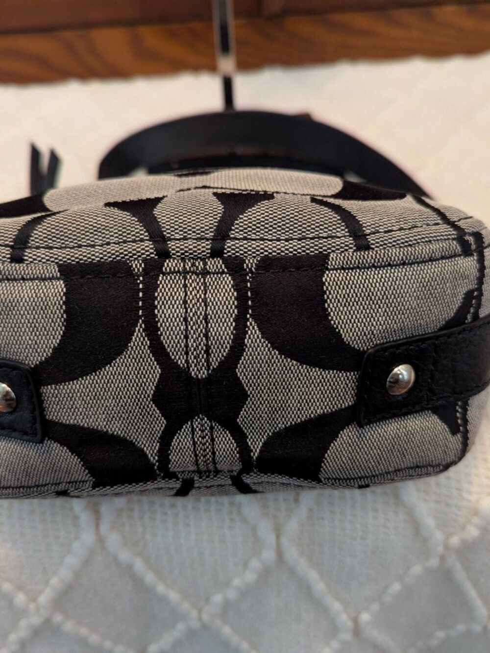 COACH Mini Zoe Hobo Shoulder Bag - Picture 6 of 11